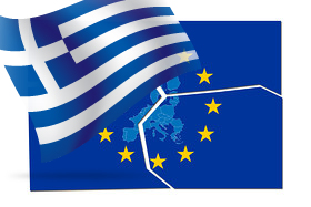 Broken Euro Greece Flag copy